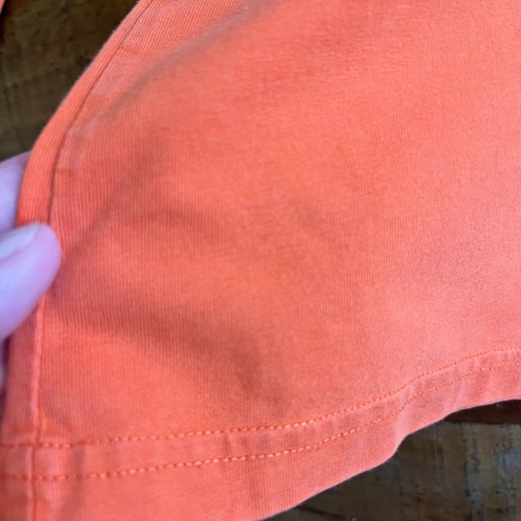 Boys Mini Boden Orange Motorcycle Long Sleeve Tee Size 5-6 - Picture 5 of 5